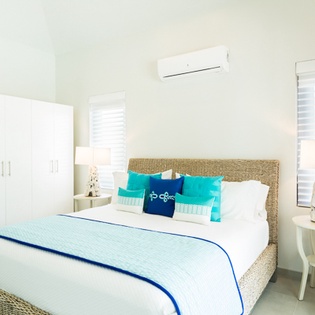 Bedroom at TC TRA, Grace Bay Turtle Cove, Turks & Caicos