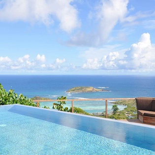 Villa Pool at WV TED, Vitet, St. Barthelemy