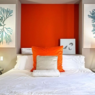 Bedroom at PIE FAR, Beachfront/Cupecoy, St. Martin