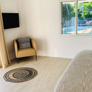 Bedroom at WV WSH, Colombier, St. Barthelemy