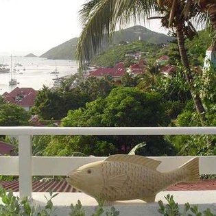 The view from WV PUL, Gustavia, St. Barthelemy