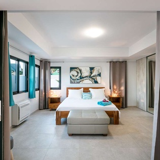 Bedroom at WV LIL, Lorient, St. Barthelemy