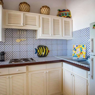 Kitchen at WV LKJ, Gustavia, St. Barthelemy