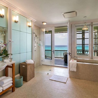 Bathroom at AXA SAN, Long Bay, Anguilla