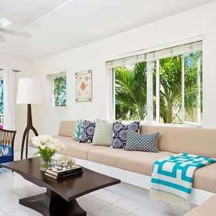Living Room at TC BRI, Chalk Sound/Taylors, Turks & Caicos