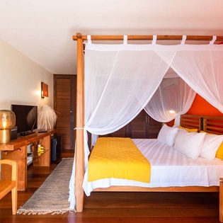 Bedroom at WV BAY, Pointe Milou, St. Barthelemy