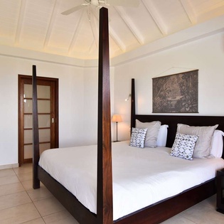 Bedroom at WV ACR, Vitet, St. Barthelemy