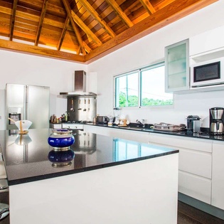 Kitchen at WV ATO, Toiny, St. Barthelemy
