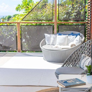 Sitting Room at WV BEL, Vitet, St. Barthelemy
