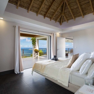 Bedroom at WV CLM, Vitet, St. Barthelemy