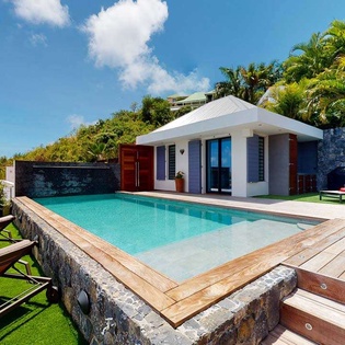 Villa Pool at WV FAS, St. Jean, St. Barthelemy