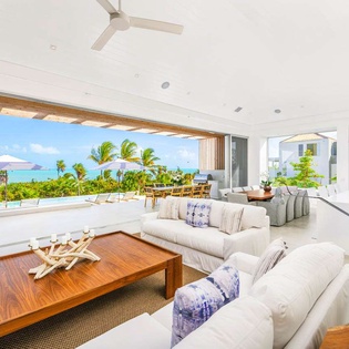 Living Room at TC BLM, Long Bay Beach, Turks & Caicos