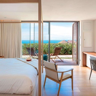 Bedroom at WV LER, Colombier, St. Barthelemy