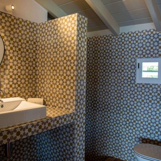 Bathroom at WV CAR, Lorient, St. Barthelemy