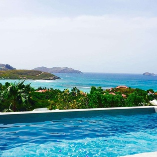 Villa Pool at WV SUA, St. Jean, St. Barthelemy