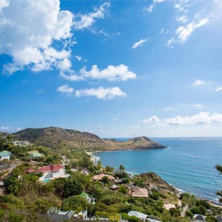 The view from WV CAO, Toiny, St. Barthelemy