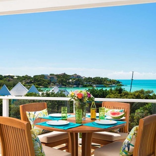 Terrace at IE VBL, Ocean Pt/Taylors, Turks & Caicos