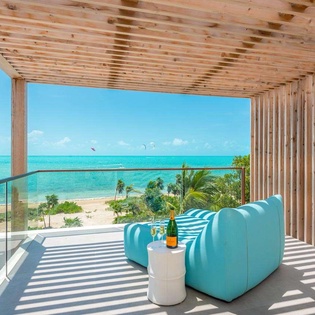 Terrace at TC BLC, Long Bay Beach, Turks & Caicos