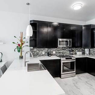 Kitchen at TC AMA, Sapodilla Bay, Turks & Caicos