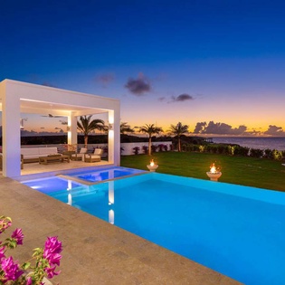 Villa Pool at AXA KAN, West End, Anguilla