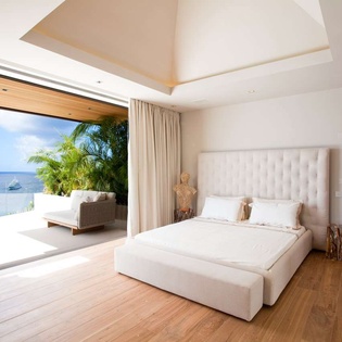 Bedroom at WV VIT, Lurin, St. Barthelemy