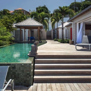 Deck at WV NGE, St. Jean, St. Barthelemy