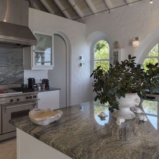 Kitchen at WV JAY, Mont Jean, St. Barthelemy