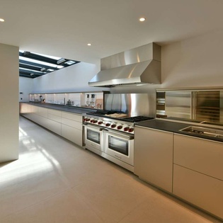 Kitchen at WV VUM, Marigot, St. Barthelemy