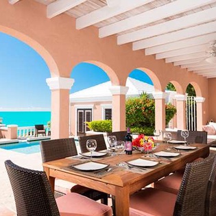 Dining Room at IE PMO, Turtle Tail, Turks & Caicos