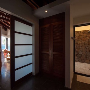Bedroom at WV IDS, Pointe Milou, St. Barthelemy
