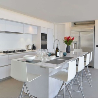 Kitchen at WV TSO, Colombier, St. Barthelemy
