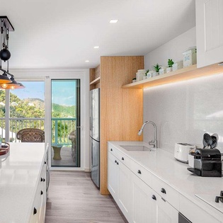 Kitchen at WV LBC, St. Jean, St. Barthelemy