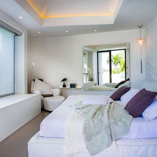 Bedroom at WV SAX, St. Jean, St. Barthelemy