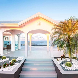 Exterior of WV BYZ, Colombier, St. Barthelemy