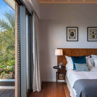 Bedroom at WV LER, Colombier, St. Barthelemy
