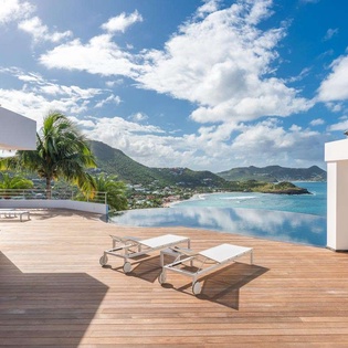 Deck at WV REP, Lorient, St. Barthelemy