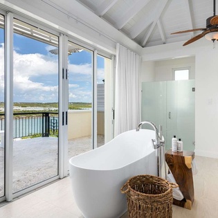 Bathroom at TC EMA, Turtle Tail, Turks & Caicos