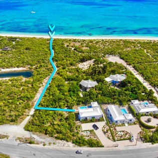 Aerial photo of TC TRA, Grace Bay Turtle Cove, Turks & Caicos