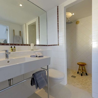 Bathroom at WV LAR, Petit Cul de Sac, St. Barthelemy