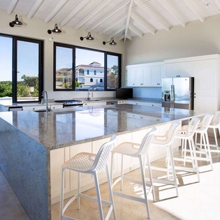 Kitchen at AXA SBH, Little Bay, Anguilla