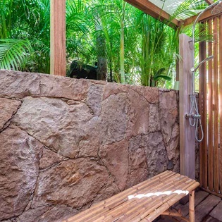 Bathroom at WV BAY, Pointe Milou, St. Barthelemy