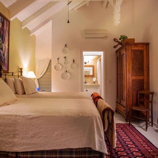 Bedroom at WV FRE, Pointe Milou, St. Barthelemy