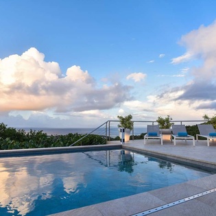 Villa Pool at WV ACR, Vitet, St. Barthelemy