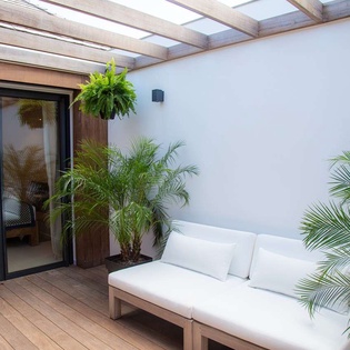 Veranda at WV ACF, Anse des Cayes, St. Barthelemy