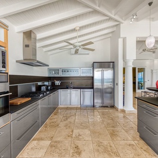 Kitchen at SXM LVB, Beach Side/Baie Rouge, St. Martin