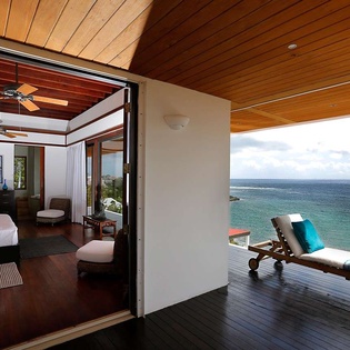 Deck at AXA ZEN, Sandy Hill, Anguilla