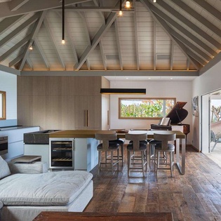 Living Room at WV BSN, Lurin, St. Barthelemy