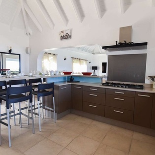 Kitchen at WV ACR, Vitet, St. Barthelemy