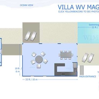 Floorplan of WV MAG, Lorient, St. Barthelemy