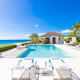 Villa Pool at PIE TNS, Beach Side/Baie Longue, St. Martin